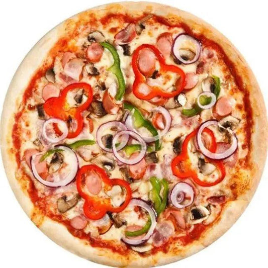 Soft Warm Pizza Round Blanket Travel Portable Wearable Winter Comfortable Blanket Perfect Autumn Gift