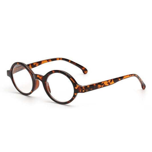 Spring Hinge Round Style Reading Glasses For Women And Men Diopter Magnifier Glasses In Black Sunglasses For Ladies Eyewear Small Frame Glasses