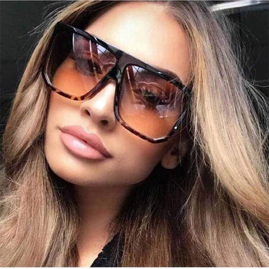 Square Shape Sunglasses For Women New Fashionable New & Oversized Sun Glasses For Female In Different Shades For Men & Women oversized square glasses for men/women