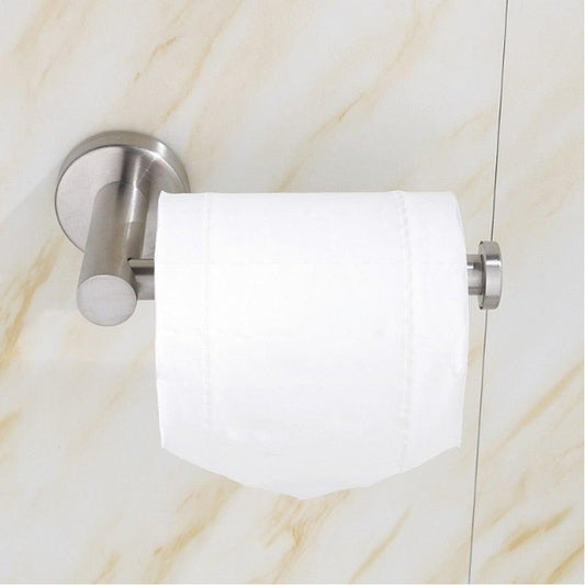 Toilet Wall Mount Toilet Paper Holder Stainless Steel Bathroom Kitchen Roll Paper Accessory Tissue Towel Accessories Holders Tissue Roll Holders Dispenser And Hangers Wall Mounted For Bathroom Kitchen Stainless Steel