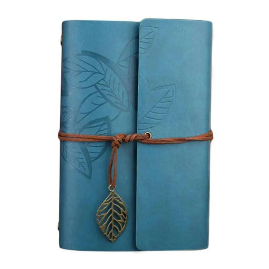 Vintage PU Leather Diary Notebook Journal Retro Book Traveler Planners Office School Supplies