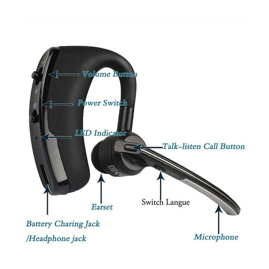 Wireless Earphonenduction Open-Ear Bluetooth Headphones Includes Sticker Pack Business Headset Handsfree Call Headphone Driving Sports Earbud With Mic headset Bass Earphones