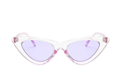 Luxury Modern Cat Eye  Fashion Retro Classic Lady and Woman Sunglasses With Triange Frame  With UV 400 Protection