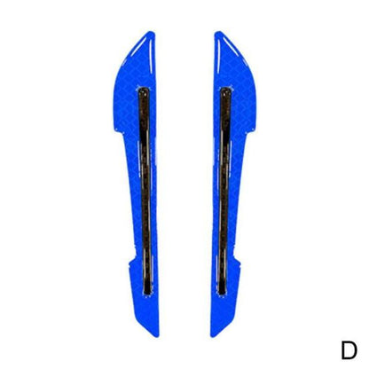 1 Pair Car Rearview Mirror Reflective Sticker Car-styling Safety Warning Reflective Sticker Car Rearview Mirror Decorative Strip Reflective Car Stickers Set Rearview Mirror Reflective Warning Stickers Car Side Reflective Stickers