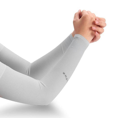 1 Pair Sport Sun Protection Arm Covers Cooling For Men Women Summer Sunblock Cycling Driving Golf Running Unisex Elbow Cover Outdoor Cycling Running Fishing Driving Cool Anti-UV Arm Sleeves For Workout