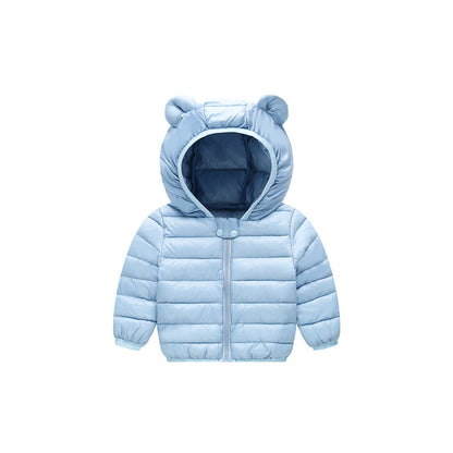 Modern Jacket Autumn Winter Baby Girls Jacket For Baby Coat Kids Warm Hooded Outerwear For Baby Boys Clothes Newborn Jacket