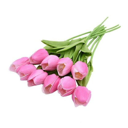 10Pcs High Quality Real Touch Calla Lily Artificial Flowers Bouquet For Wedding Bridal Home Kitchen Table Flower Decoration Home Decor