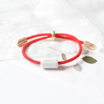 12 Zodiac Bracelet Charm Jewelry Adjustable Braided Rope Couple Bracelets Handmade Navy String Bracelet With Metal Knot Men Women Braided Bracelets Gifts