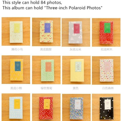 120 Pockets Mini Film Album Photo Storage Case Fashion Home Family 1 piece Friends Saving Memory Souvenir Scrapbook Albums Gifts For Loved Ones
