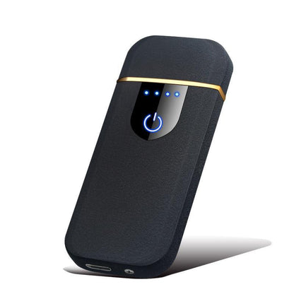 Modern Touch Electric lighter Plasma Lighters Dual arc Lighter USB lighters Flameless Rechargeable Lighter Windproof Lighter Electric lighters for  Men Gift Gadgets Accessories