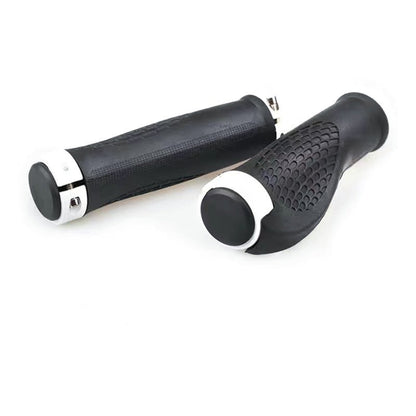Bicycle Grip Handlebar End Cap Aluminium Alloy Lock Mountain Handle Bar Grip Bike Anti-Skid Rubber Bicycle Skid-Proof Grips New Generation Bike Handlebar Grip Soft Gel Inserts Shock Resistance Ergonomics Comfort Design