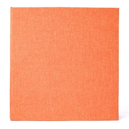 16-inch 20 Pages Self Adhesive Photo Album DIY Scrapbook Rustic Linen Cloth Cover Personalize Album for Wedding Memory Album  Home Decor House Decoration DIY Memorable Gifts For Loved Ones