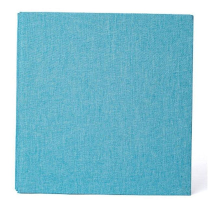 16-inch 20 Pages Self Adhesive Photo Album DIY Scrapbook Rustic Linen Cloth Cover Personalize Album for Wedding Memory Album  Home Decor House Decoration DIY Memorable Gifts For Loved Ones