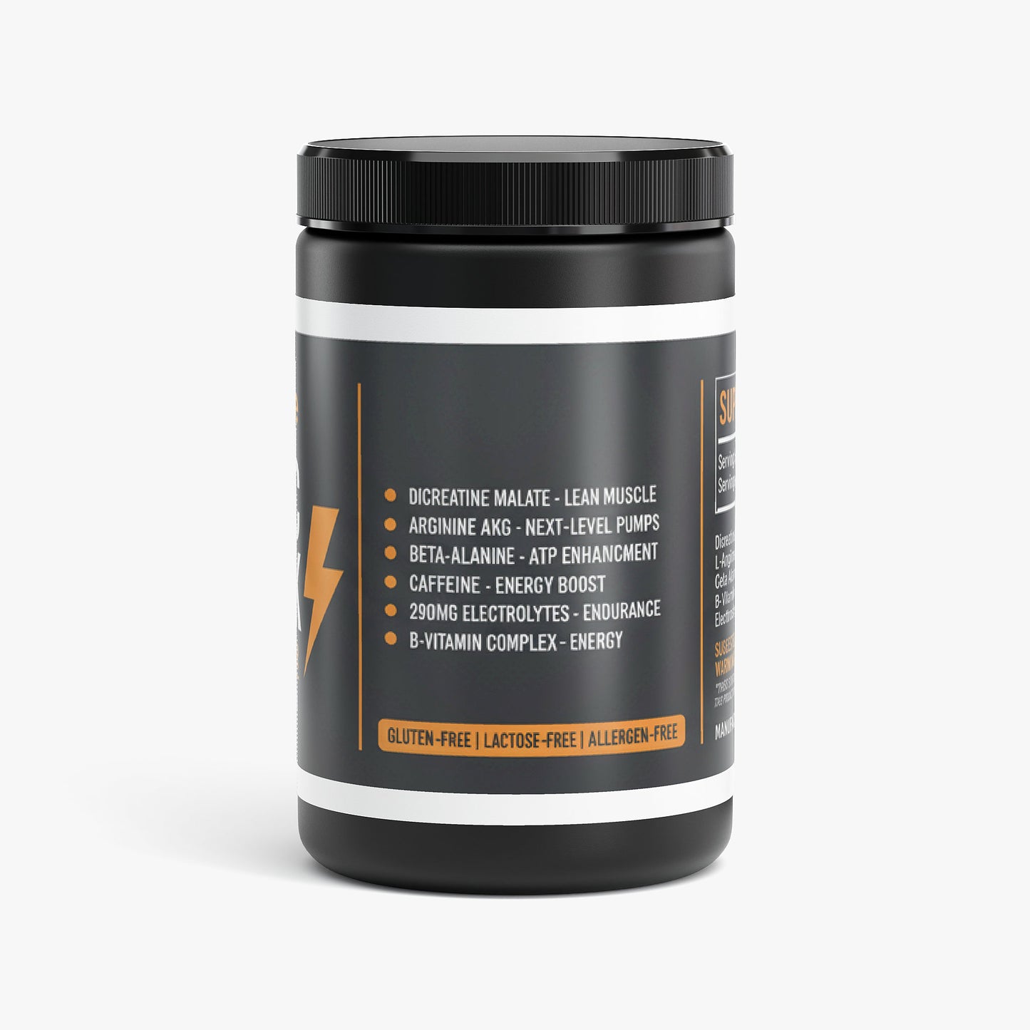 Nitric Shock Pre-Workout Powder (Fruit Punch)