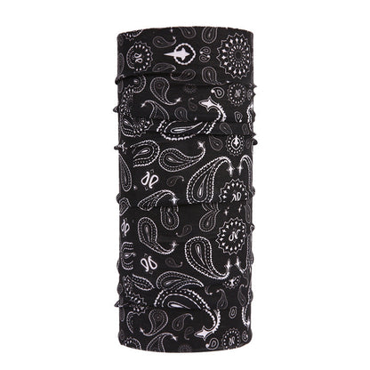 Summer Cool Printed Half Mask Bandana Face Cover Neck Gaiter Bike Outdoor Sport Fishing Cycling Ski Hiking Tube Scarf Men Women  Headband Scarf Military Shamash Tactical Desert Keffiyeh Head Neck Scarf Neck Gaiter Headwear for Men Women