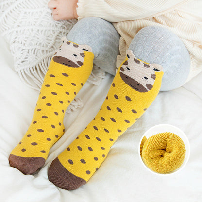 Unisex 3 Pairs Cotton Christmas Baby Socks For Children Boys And Girls Warm Soft Baby Sock