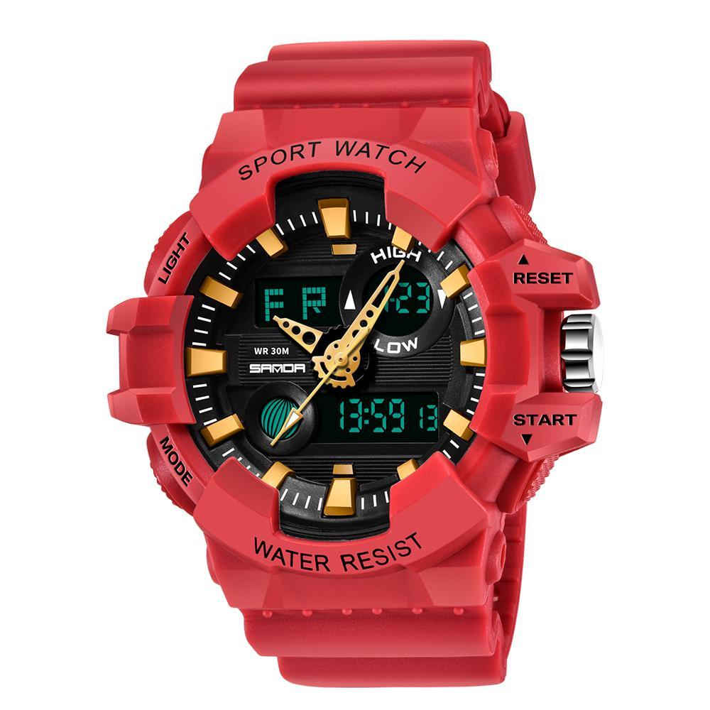 Sport Men Watches White G style Watch In LED Digital Style Waterproof 30M Casual Luxury Elegant Style  Relogios masculino