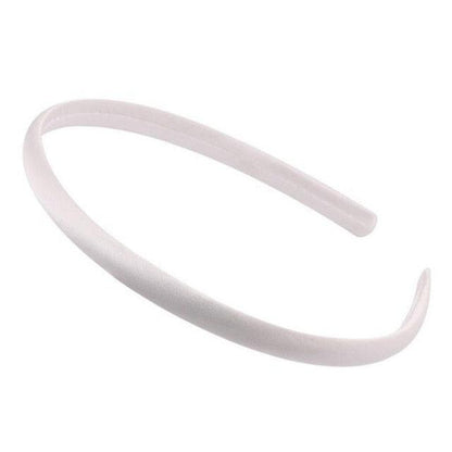 1PC Plastic Fashion Frosted Wide Headband Hair Band Headwear Bezel Hair Accessories For Woman Satin Covered Resin Hairbands Gorgeous Hair Accessories For Women