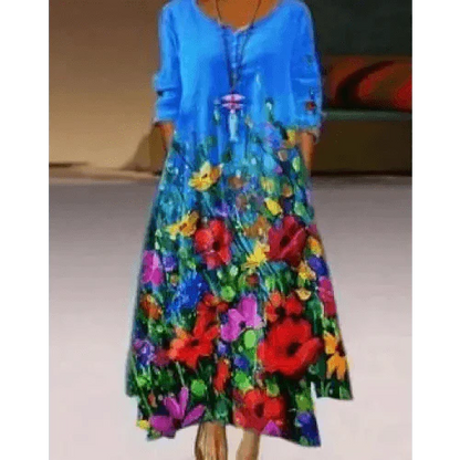 Fashion Long Sleeve Casual Loose Dress for Women - Summer Fashion Dresses for Women