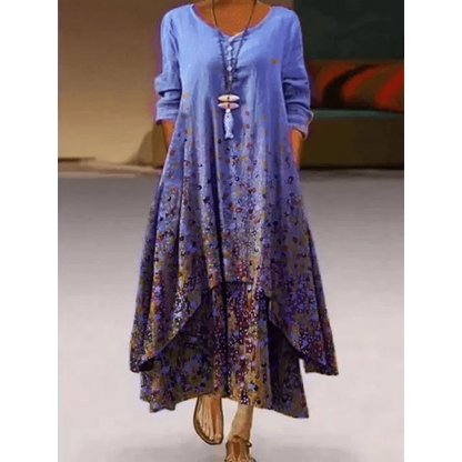 Fashion Long Sleeve Casual Loose Dress for Women - Summer Fashion Dresses for Women