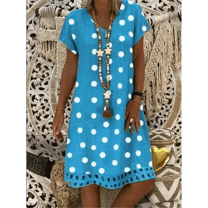 Stylish Summer Dress Loose Ladies Orange Yellow Summer Dresses For Women - Women Cute Outfits