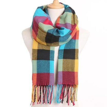 Winter Scarf Women Warm Solid Scarves Fashion Casual Scarfs For Women Casual Scarfs For Winter