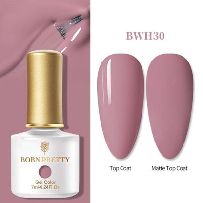 2022 Elegant Pretty Womens Orange 6ml Gel Nail Polish Summer UV LED Stylish Glossy and Matte Professional Home Nail Design For Women
