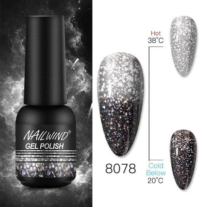 NEW TREND Modern fashion Red Gel Nail Polish For Nails  Permanent UV LED 8ml Matte Glossy High Quality Fashion Design For Women and Ladies