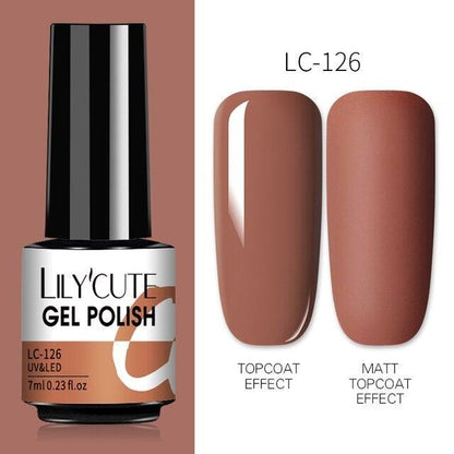2022 New Fashion Purple Womens Nail Gel 7ml Permanent UV LED Base Matte Glossy Luxury Colorful Effect Nail Gel for Women and Girls