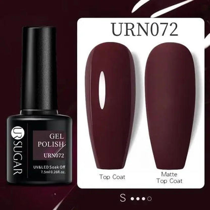 TREND Matte 7.5ML Nail Gel Polish Base Matte Coat UV LED Home Manicure Luxury Matte Design Luxury Nail Gel For Womens and Girls