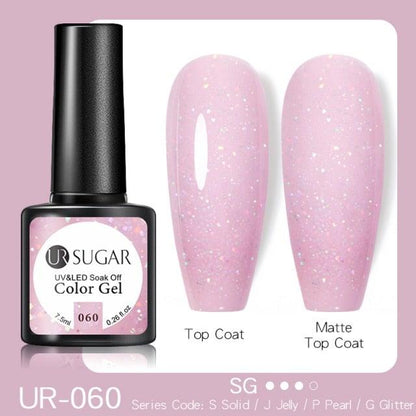 2022 New Reflective Glitter Nail Gel 8ml  Permanent UV/LED Glossy Effect Popular Diamond Nail Gel Design For Womens