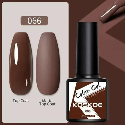 Spring Summer Nail Gel Polish Colorful UV LED Diamond Stylish Glossy and Matte Fashion Design For Womens