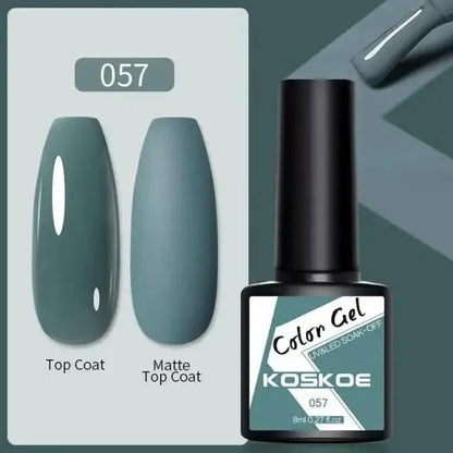 Spring Summer Nail Gel Polish Colorful UV LED Diamond Stylish Glossy and Matte Fashion Design For Womens