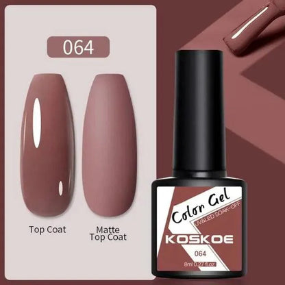 Spring Summer Nail Gel Polish Colorful UV LED Diamond Stylish Glossy and Matte Fashion Design For Womens