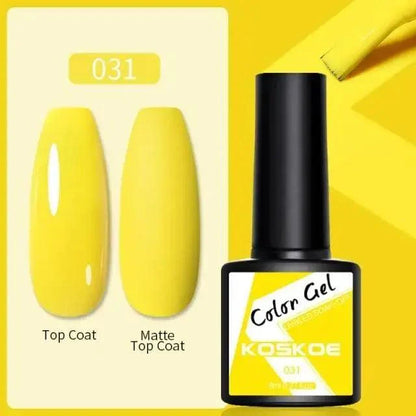 Spring Summer Nail Gel Polish Colorful UV LED Diamond Stylish Glossy and Matte Fashion Design For Womens