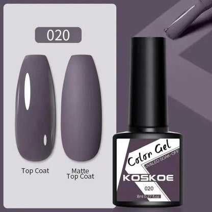 Spring Summer Nail Gel Polish Colorful UV LED Diamond Stylish Glossy and Matte Fashion Design For Womens