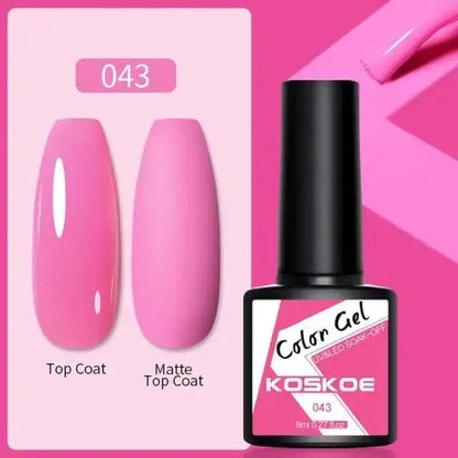 Spring Summer Nail Gel Polish Colorful UV LED Diamond Stylish Glossy and Matte Fashion Design For Womens