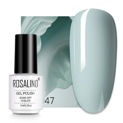 2022 New UV Glossy Nail Gel Polish Hybrid Permanent Manicure Design Luxury Colorful Effect For Women and Girls