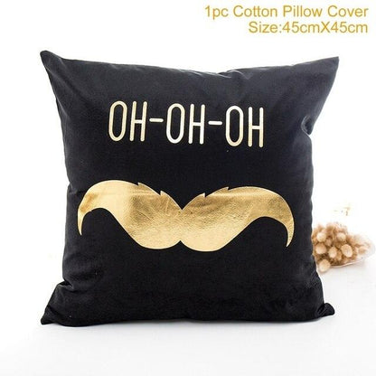 2022 Santa Claus Christmas Pillowcase Decor For Home Christmas Throw Pillow Covers Decorative Snowman Santa Claus Pillow Covers Linen Cushion Cover Couch Pillow Cases Merry Christmas Ornament Xmas Gifts 45x45CM