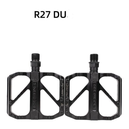 Anti-Slip Ultra-light Bicycle Pedal Quick Release Pedal Flat Bearing Pedal Suitable For Mountain Road Bike Accessories Mountain Bike Pedals Nylon Composition Bicycle Pedals With Wide Flat Platform