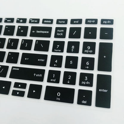 2Pcs Silicone Notebook Keyboard Skin Cover Protector Gaming Laptop Keyboard Skin Protector For Gaming Lovers New Laptop Accessories Gifts For Boyfriends