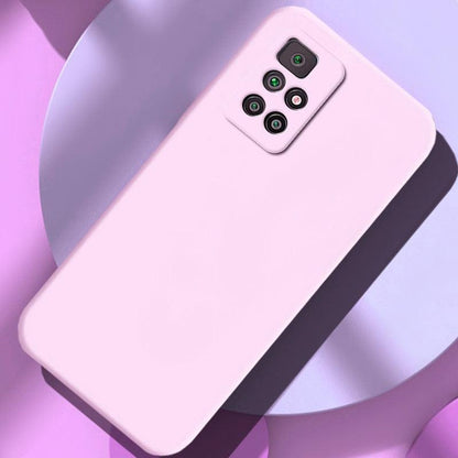 360 Degree Protection Back Case Cover Liquid Silicone Soft Matte Phone Case For Xiaomi Redmi Note 11 Pro Max 11S 10 10S 9 9S 8 Candy Shockproof Bumper Cover  Liquid Silicone Back Cover Case