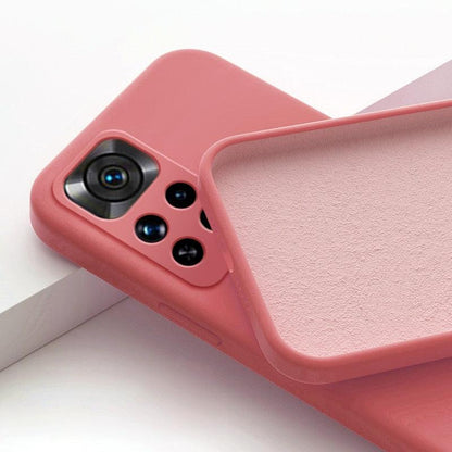 360 Degree Protection Back Case Cover Liquid Silicone Soft Matte Phone Case For Xiaomi Redmi Note 11 Pro Max 11S 10 10S 9 9S 8 Candy Shockproof Bumper Cover  Liquid Silicone Back Cover Case