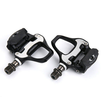 Carbon Fiber Bike Pedal Suitable For Self-Locking Professional Bicycle Pedals Road Bike Pedal High Quality Ultralight Road Bike Pedal Clipless Delta Pedals Aluminum Alloy Bicycle Pedals Cleats Set For Road Bike