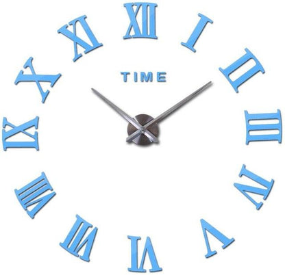 3D Big Acrylic Mirror Wall Clock Quartz Watch 3D Wall Clock Mirror Surface Decorative Clock Large Wall Sticker Clock for Living Room Bedroom Office Home Decorations Still Life Clocks Modern Home Decoration Living Room Stickers