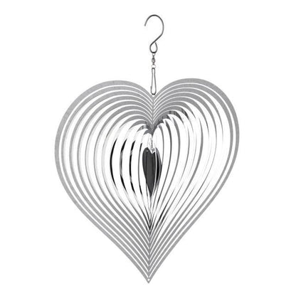 3D Drop-shaped Rotating Wind Spinner Outdoor Metal Sculptures Flowing Stainless Steel Wind Chimes Flowing-Light Effect Design Home Garden Decoration Outdoor Hanging Decor Gift Wind Spinners Mirrored Patio Wind Chime Yard Decor