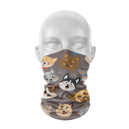 3D Printed Mini Pattern Headscarf Fashion Women Summer Neck Gaiter Cute Cartoon Animal Tubular Hijab Scarf Face Seamless Bandana  Printed Oil Painting Art Neck Scarf Women Soft Face Bandana Sunflower Night Hijab Scarf Face Mask