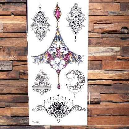 3D Scorpion Temporary Tattoos Sticker Body Arm Waterproof Wolf Tattoo Realistic Style For Women Men