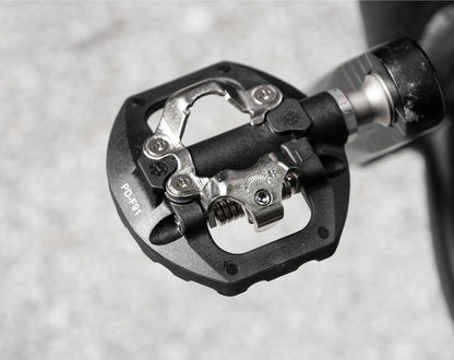 Black nylon DU + bearing Mountain Clipless Bike Bicycle Cycling Pedals Cleats Pedal Bicycle Bike Pedals Road Bicycle Pedals Cleats Set Clipless Pedals Compatible With Mountain BIkes