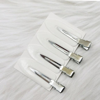 4pcs/1pc No Bend Seamless Hair Clips Side Bangs Fix Fringe Barrette Makeup Washing Face Accessories Women Girls Styling Hairpins Gorgeous Hair Accessories For Women